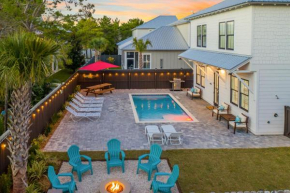 Walk2Beach, Private Htd Pool, FirePit, Arcade, 5-6 Cars
